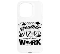 Weather Wizard At Work Weather Forecaster Weatherman Case for iPhone 15 Pro