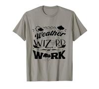 Weather Wizard At Work Weather Forecaster Weatherman T-Shirt