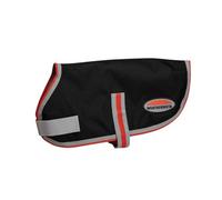 Weatherbeeta 1200D Therapy-Tec Dog Coat Black/silver/red (25Cm)