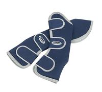WeatherBeeta Wide Tab Long Travel Boots - Navy/Silver - Pony