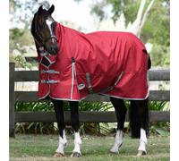 WeatherBeeta 50g Waterproof ComFiTec Classic Combo Neck Turnout Rug Red