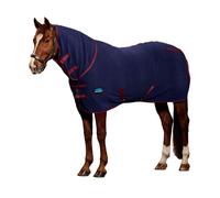 Weatherbeeta Anti-static Fleece Cooler Combo Neck - Navy/burgundy 6'0/135cm