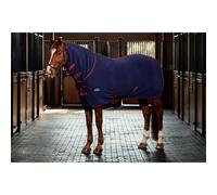 Weatherbeeta Anti-static Fleece Cooler Combo Neck 2025 Collection - Navy/burgundy 5'9/125cm