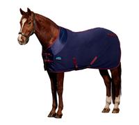 Weatherbeeta Anti-static Fleece Cooler Standard Neck 2025 Collection - Navy/burgundy 5'0/105cm