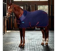 WeatherBeeta Anti-Static Fleece Cooler Standard Neck, Navy/Burgundy, 5'6