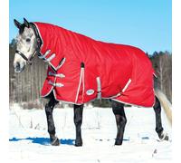 Weatherbeeta Comfitec Classic 300g Heavy Combo Neck Turnout Rug - Red - Size: 6ft 6inch