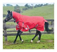 WeatherBeeta ComFiTec Classic Combo Neck Lite - Red/Silver/Navy - 4 Foot 0 Inches