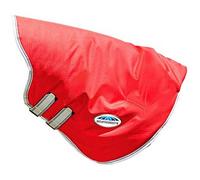 WeatherBeeta Comfitec Classic Neck Rug Medium - Red/Silver/Navy - Pony