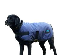 WeatherBeeta ComFiTec Classic Waterproof Dog Coat, Navy, 75cm
