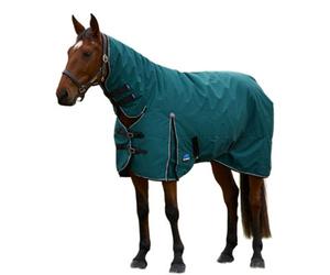 Weatherbeeta Comfitec Clic Combo Neck 220G Horse Turnout Rug Forest Green/black (5 3")