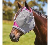 Weatherbeeta Comfitec Deluxe Durable Mesh Mask - Grey - Size: Cob