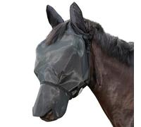 WeatherBeeta ComFiTec Double Dart Deluxe Fly Mask with Ears/Nose - Black