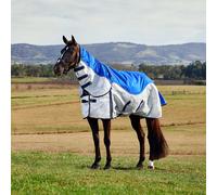 Weatherbeeta ComFiTec Duo Shield Detach-A-Neck Fly Rug - Horse Blanket - Blue - Size: 7ft 3inch