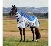 WeatherBeeta ComFiTec Duo Shield Detach-A-Neck, Blue/Silver/Navy, 7'3