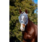 WeatherBeeta ComFiTec Durable Mesh Fly Mask, Grey, Large