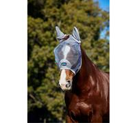 WeatherBeeta Fly Mask ComFiTec Durable Mesh with Ears Grey Medium
