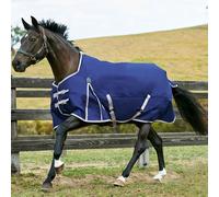 Weatherbeeta Comfitec Essential 0g Standard Lite Turnout Rug - Outdoor Lightweight Horse Blanket - Navy - Size: 5ft 6inch