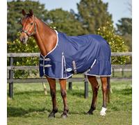 Weatherbeeta Comfitec Essential 0g Standard Lite Turnout Rug - Outdoor Lightweight Horse Blanket - Navy - Size: 6ft 3inch