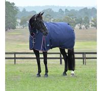 Weatherbeeta Comfitec Essential 360g Turnout Rug Combo - Outdoor Horse Blanket - Navy - Size: 6ft