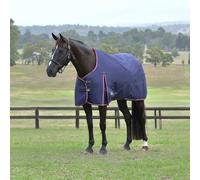 Weatherbeeta Comfitec Essential 50g Standard Turnout Rug - Outdoor Horse Blanket - Navy - Size: 7ft