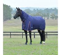 WeatherBeeta ComFiTec Essential Turnout Combo 50G, Navy/Burgundy, 7'0