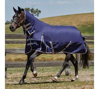 Weatherbeeta Comfitec Essential Combo Neck (Medium) - Navy/Silver/Red - 4 foot 3 inch