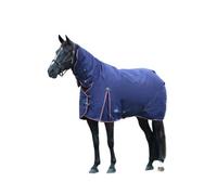Weatherbeeta Comfitec Essential Combo Neck 220G Horse Turnout Rug Navy/burgundy (6 9")