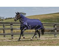 Weatherbeeta Comfitec Essential Combo Neck (Heavy) - Navy/Silver/Red - 7 foot