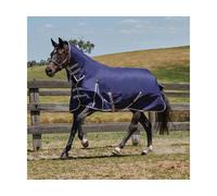 Weatherbeeta Comfitec Essential Combo Neck Lite - Navy/Silver/Red - 7 foot
