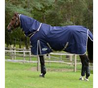 WeatherBeeta ComFiTec Essential Detach-A-Neck Lite Plus Navy/Silver/Red - 4 foot