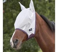 Weatherbeeta Comfitec Essential Mesh Mask - Burgundy - Size: Cob