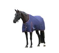 Weatherbeeta Comfitec Essential Standard-Neck 50G Horse Turnout Rug Navy/burgundy (5 6")