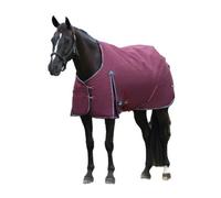 Weatherbeeta Comfitec Essential Standard-Neck Horse Turnout Rug Burgundy/navy (6 9")