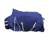 Weatherbeeta Comfitec Essential Standard Neck Lite Plus - Navy/Silver/Red - 6 foot