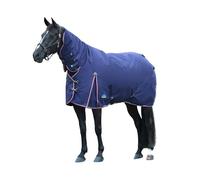 WeatherBeeta ComFiTec Essential Turnout Combo 50g, Navy/Burgundy, 6'3