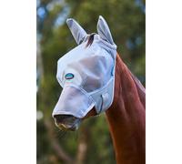 WeatherBeeta Comfitec Fine Mesh Fly Mask With Ears and Nose Grey - SMALL