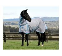 WeatherBeeta ComFiTec Silver/Teal Blue Hexi Shield Fly Combo Neck - 5'6