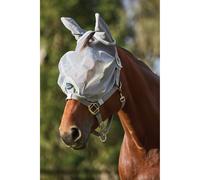 WeatherBeeta ComFiTec Hexi Shield Duo Fly Mask, Silver, Large