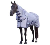 WeatherBeeta ComFiTec Hexi Shield Fly Sheet Combo, Silver/Navy/White, 5'9