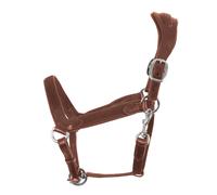 Weatherbeeta Comfitec Leather HeadcollarPony Brown WB1069