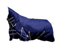 Weatherbeeta Comfitec Lite Plus Essential Combo Neck Turnout Rug Navy/silver/red (5 Ft)
