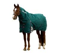 Weatherbeeta Comfitec Plus Dynamic Achable Neck 220G Horse Turnout Rug Forest Green/navy (6 9")