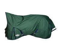 WeatherBeeta ComFiTec Plus Dynamic II High Neck Medium Horse Turnout Rug, Hunter/Navy, 6'9