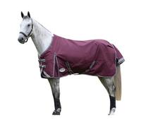 Weatherbeeta Comfitec Plus Dynamic Ii Standard-Neck Lightweight Horse Turnout Rug Maroon/grey/white (4)