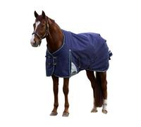 Weatherbeeta Comfitec Plus Dynamic Standard-Neck Logo Horse Turnout Rug Navy/forest Green (5 6")