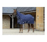 Weatherbeeta Comfitec Pp Channel Quilt II Combo Neck (Heavy) - Dark Blue/Grey/White - 7 foot 3 inch