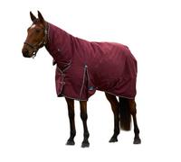 Weatherbeeta Comfitec Prelim Combo Neck Horse Turnout Rug Burgundy/navy (5 3")