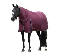Weatherbeeta Comfitec Prelim Standard-Neck Horse Turnout Rug Burgundy/navy (6 3")