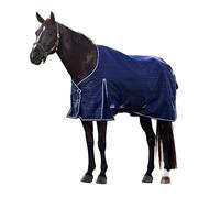 WeatherBeeta Turnout Blanket Comfitec Prelim 220g 2025 Collection – Navy Embossed Plaid 6'6/150cm