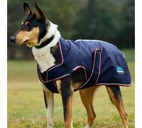 Weatherbeeta ComFiTec Premier Deluxe Waterproof Dog Coat, Navy 50CM
